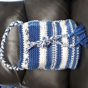 Handcrafted  round bottom Bag Purse